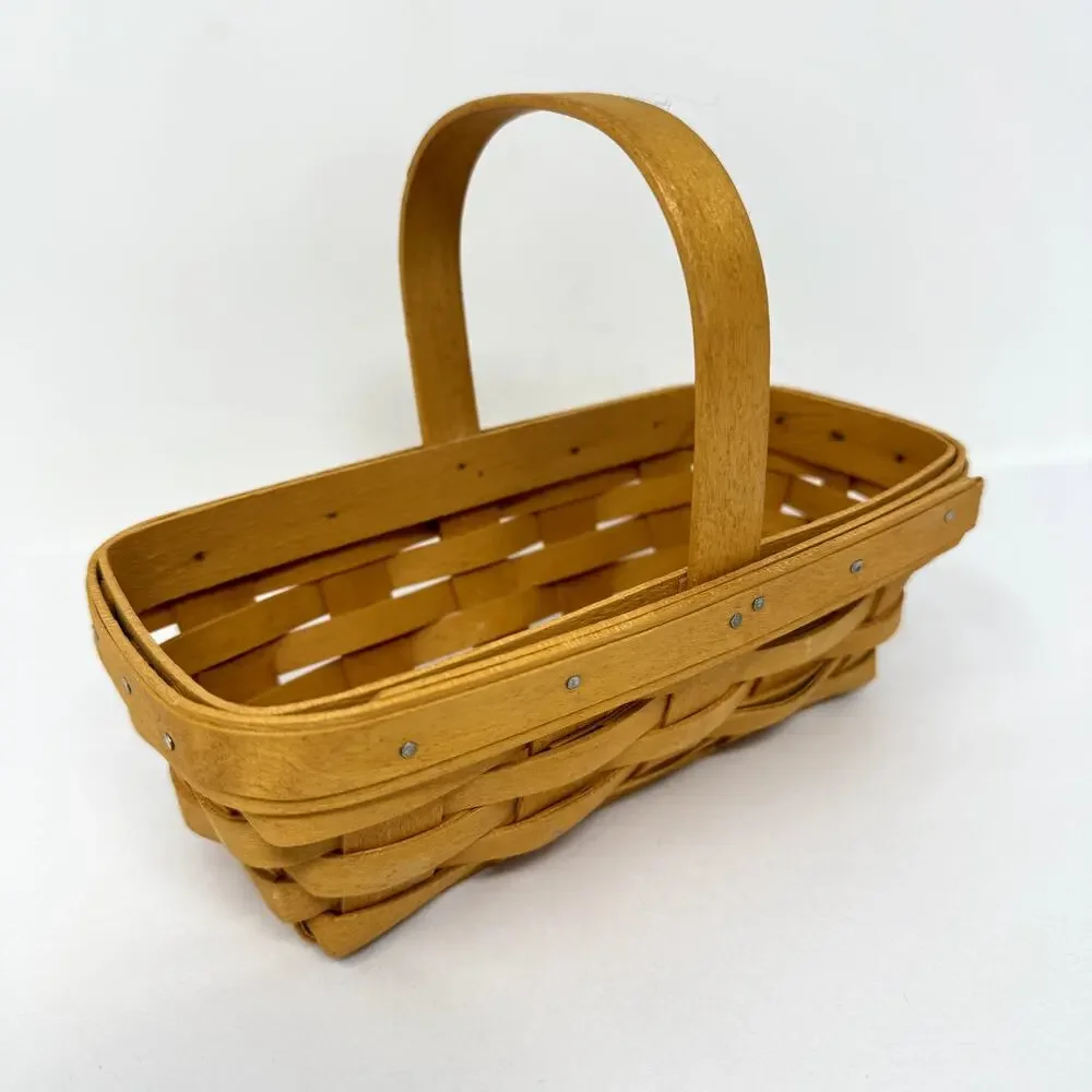 Longaberger Celebration American Cancer Society Handwoven Basket 7